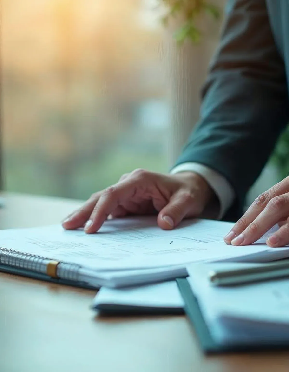 Equipe financeira organizando documentos para uma troca de contabilidade tranquila em Maceió