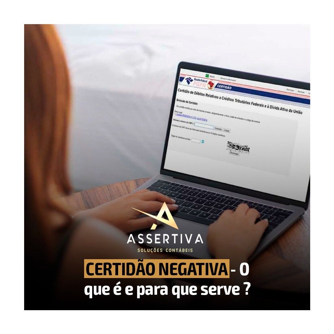 Certidão negativa